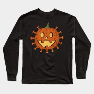 pandemic pumpkin Long Sleeve T-Shirt